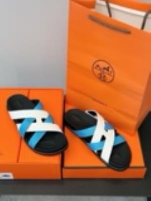 cheap quality Men Hermes Slippers Model No. 225